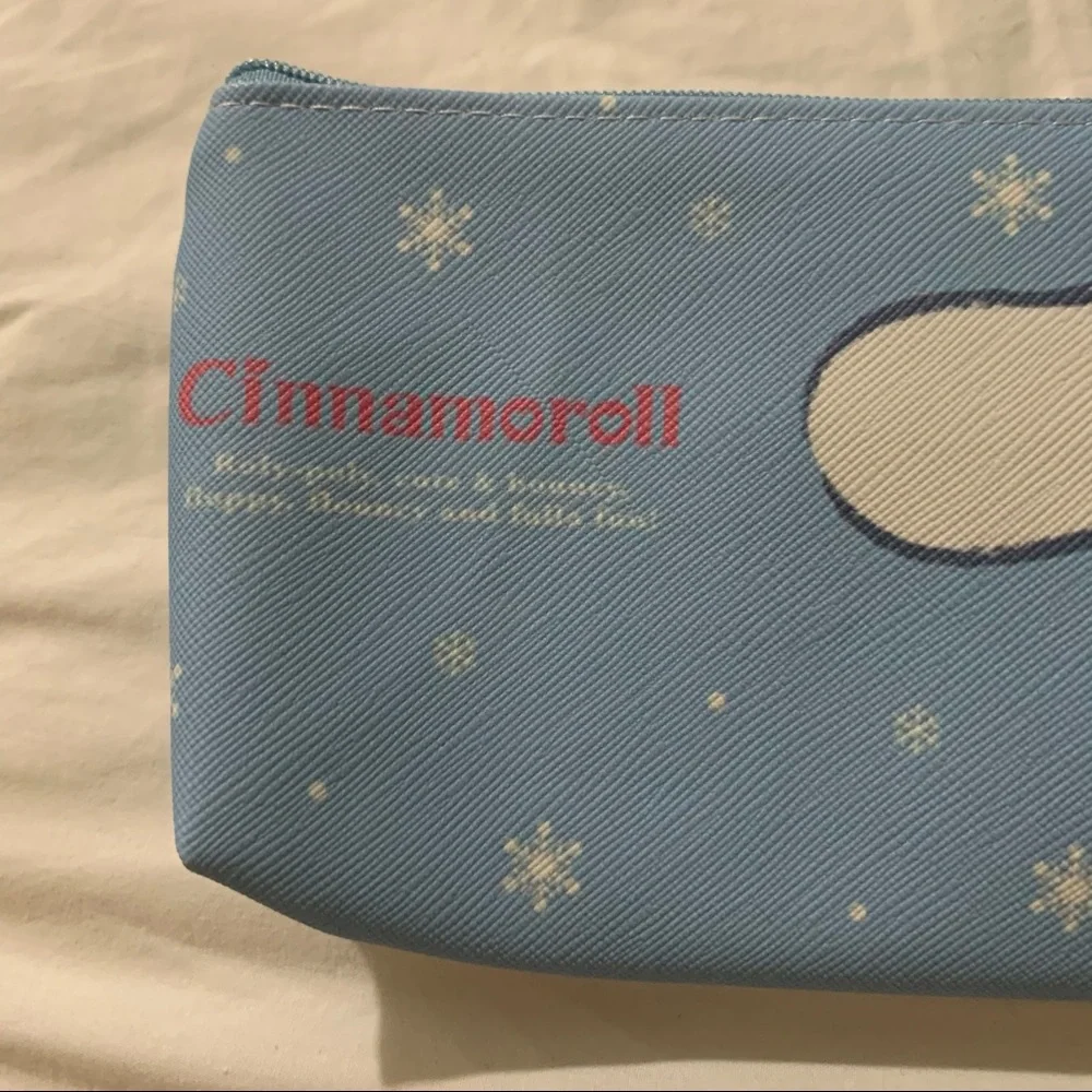 Cinnamoroll Blue Zip Pencil Bag